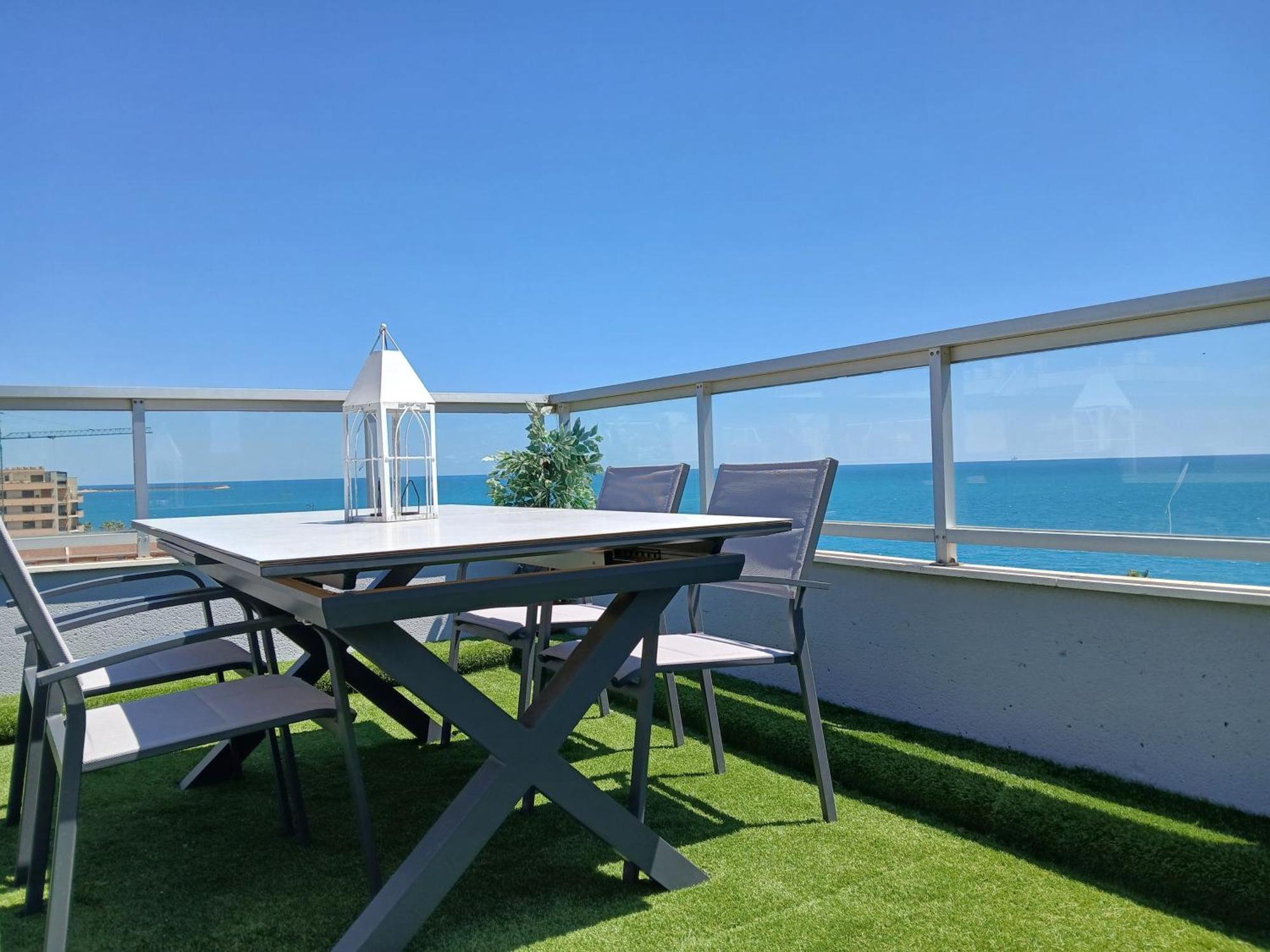 Ferienwohnung Precioso Atico Frente Al Mar Reformado 2025 Peñíscola Exterior foto