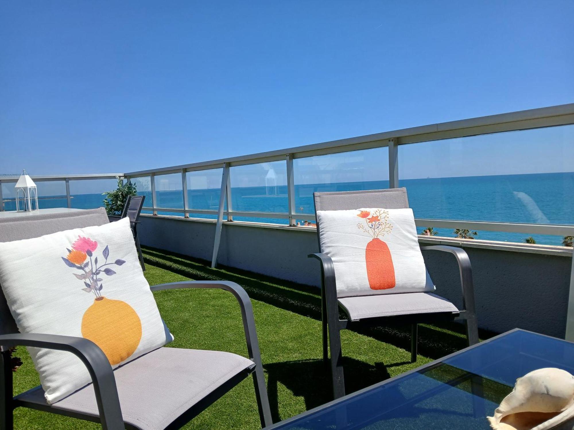 Ferienwohnung Precioso Atico Frente Al Mar Reformado 2025 Peñíscola Exterior foto